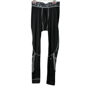 Nike Pro Combat Base Layer Tights Mens Medium Black Dri-Fit Sports Athlete